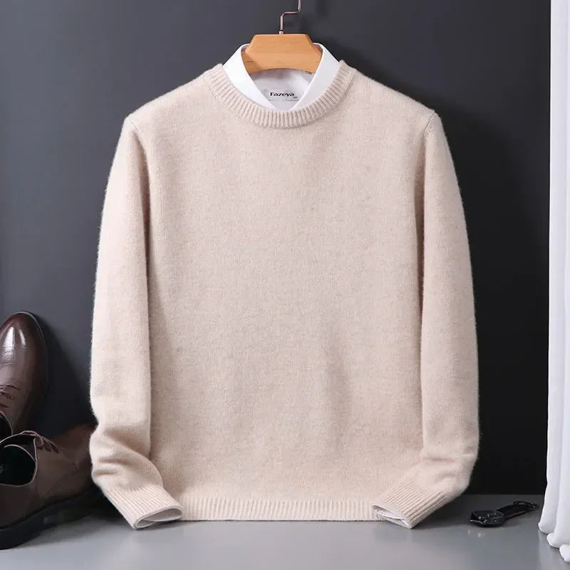 Randy Basic herentrui met ronde hals