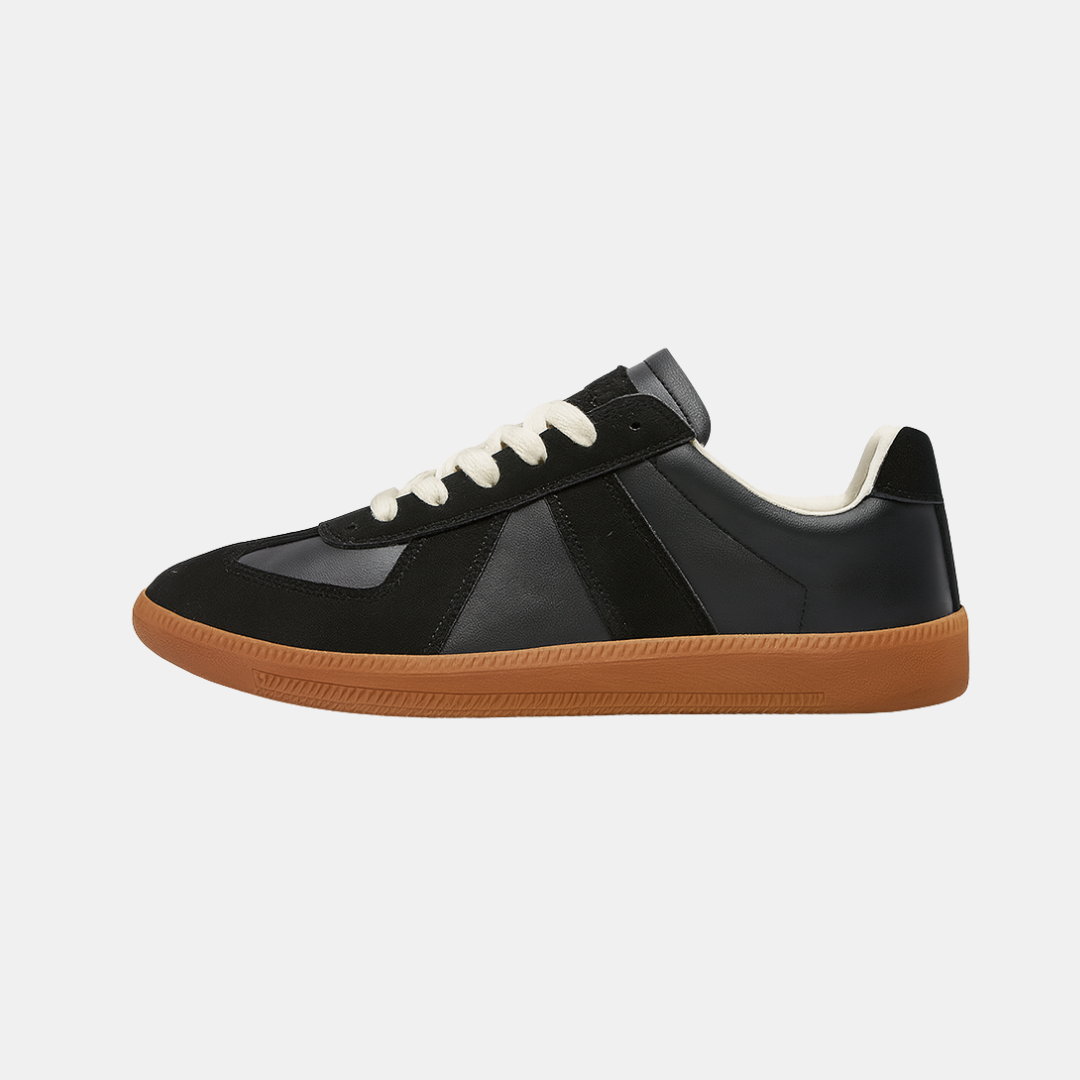 Retro Heren Sneakers Met Gumzool