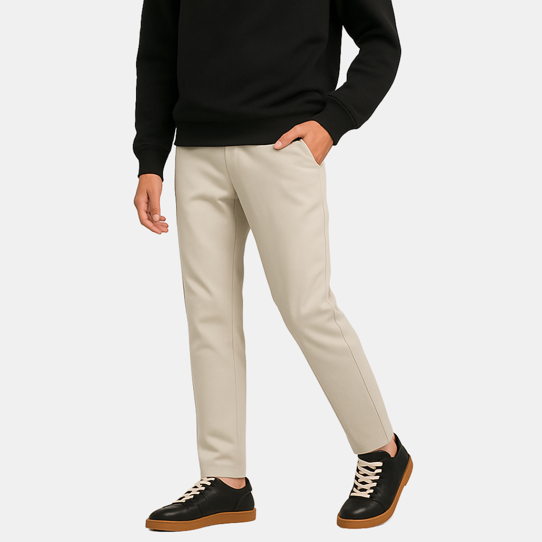 Retro Heren Sneakers Met Gumzool