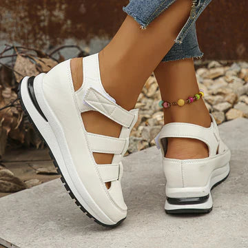 Rosy Dames sandalen met plateauzool