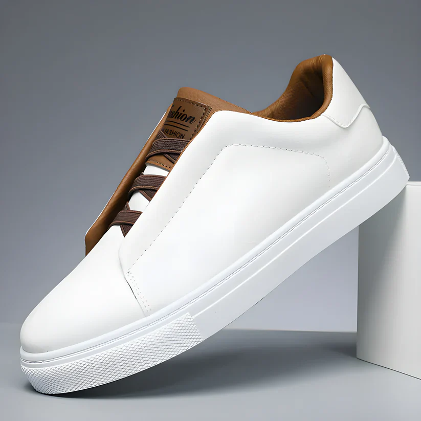 Steven casual heren sneakers met witte zool