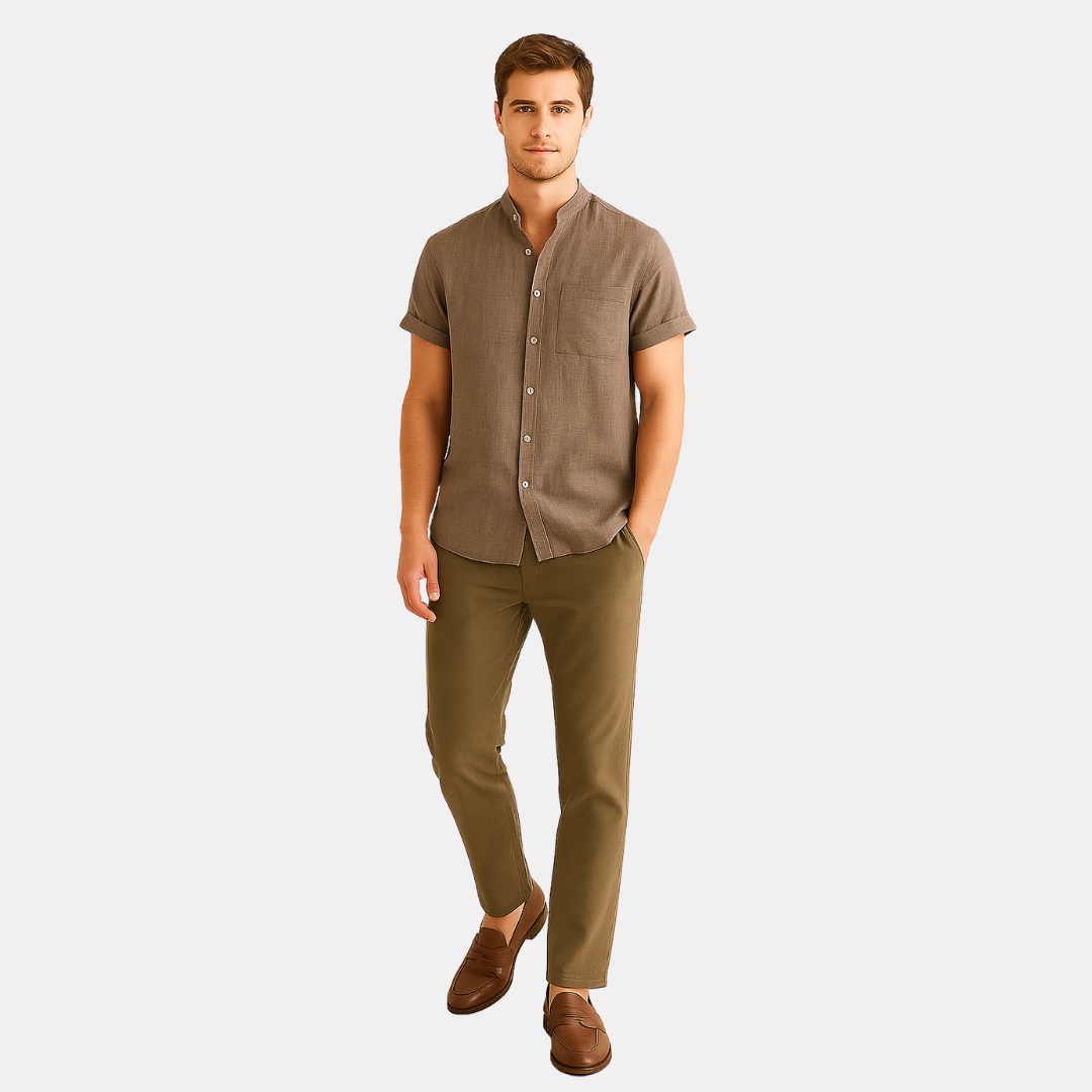 The Carvion Stand-Collar Shirt