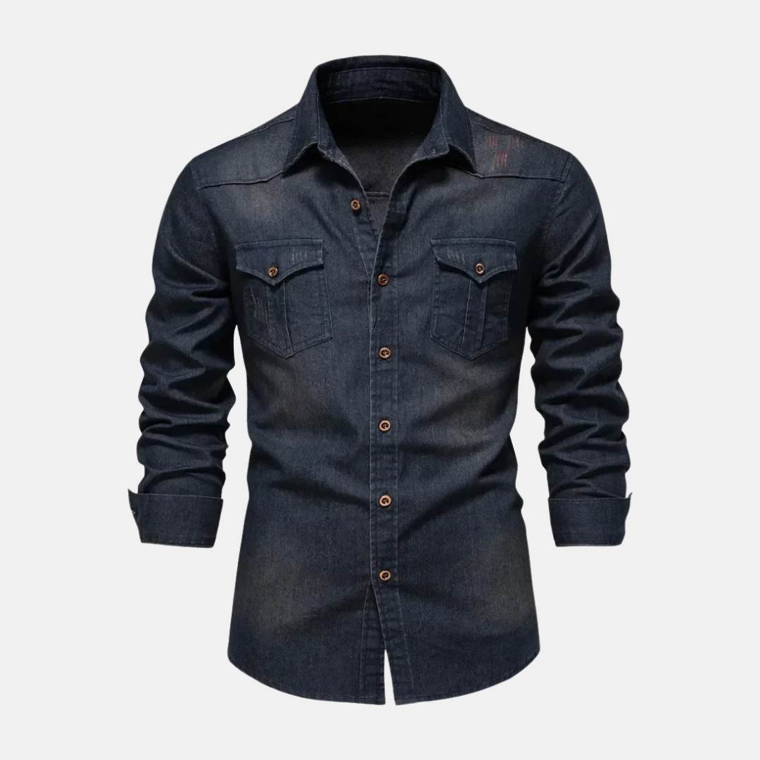 The Halden Denim Look Shirt