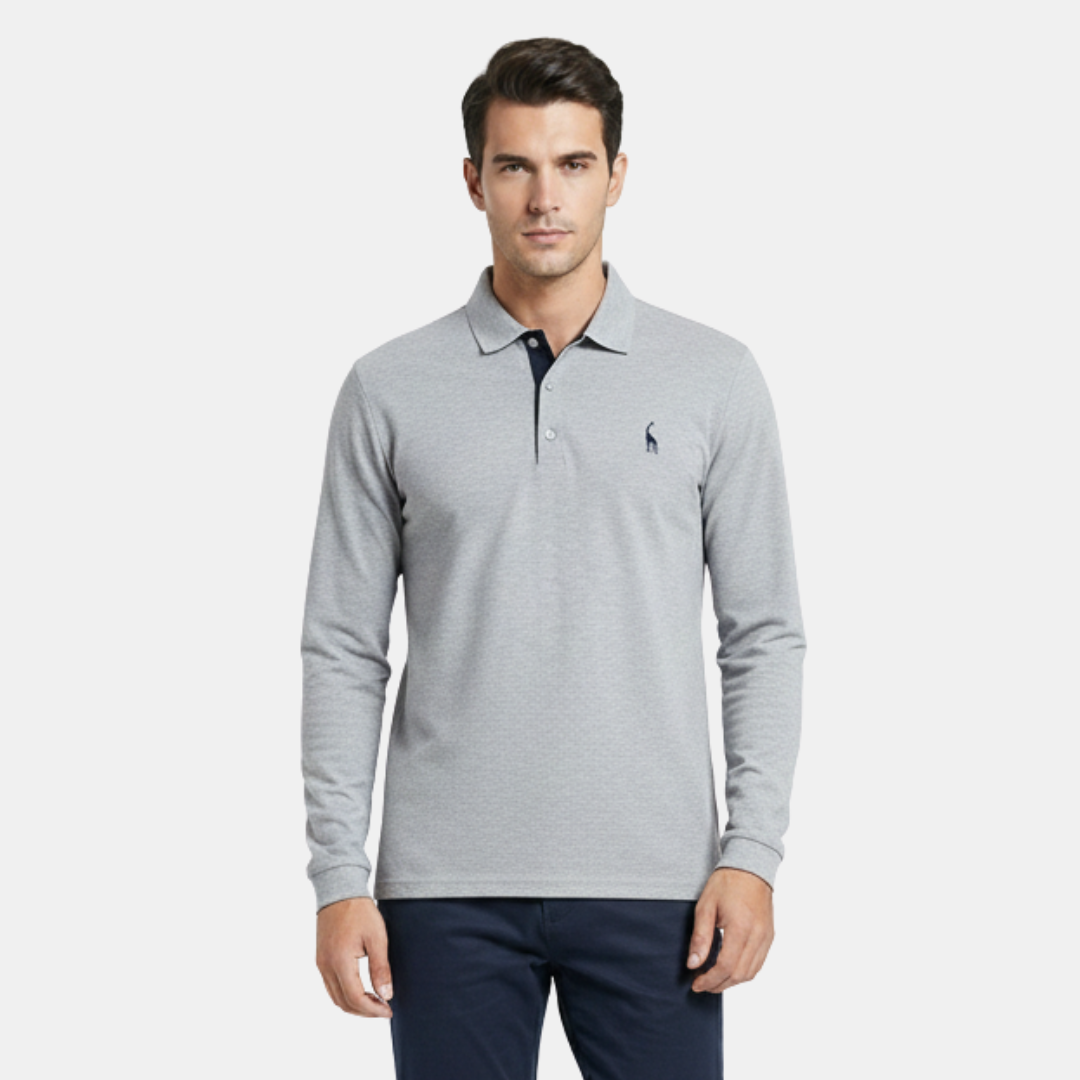 The Halvington Long Sleeve Polo