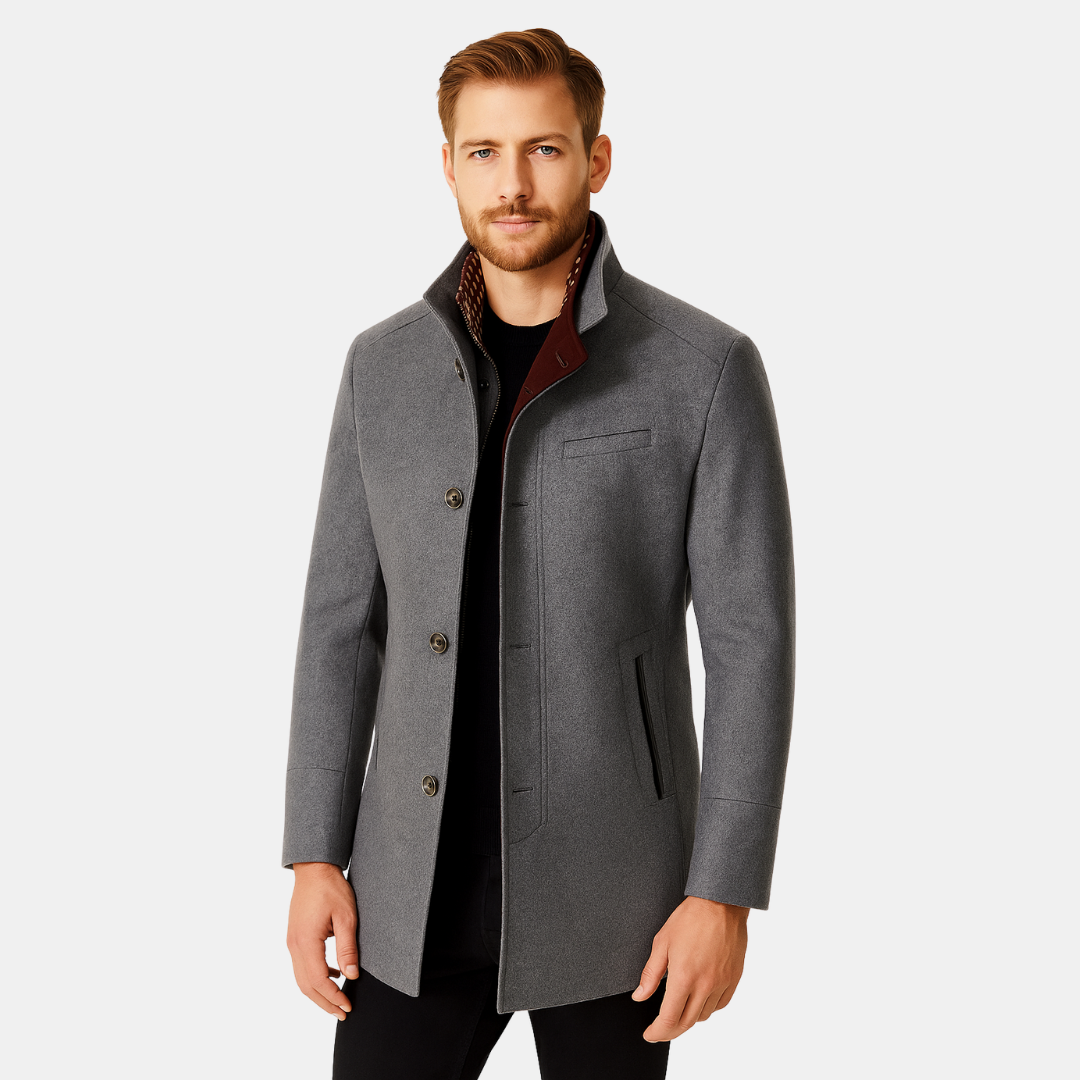 The Huxford Button-Up Coat