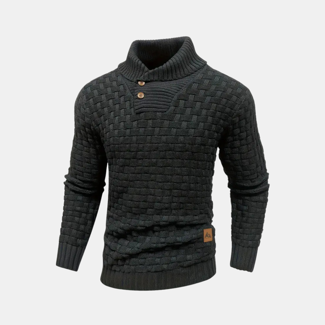 The Kelric Shawl Collar Knit