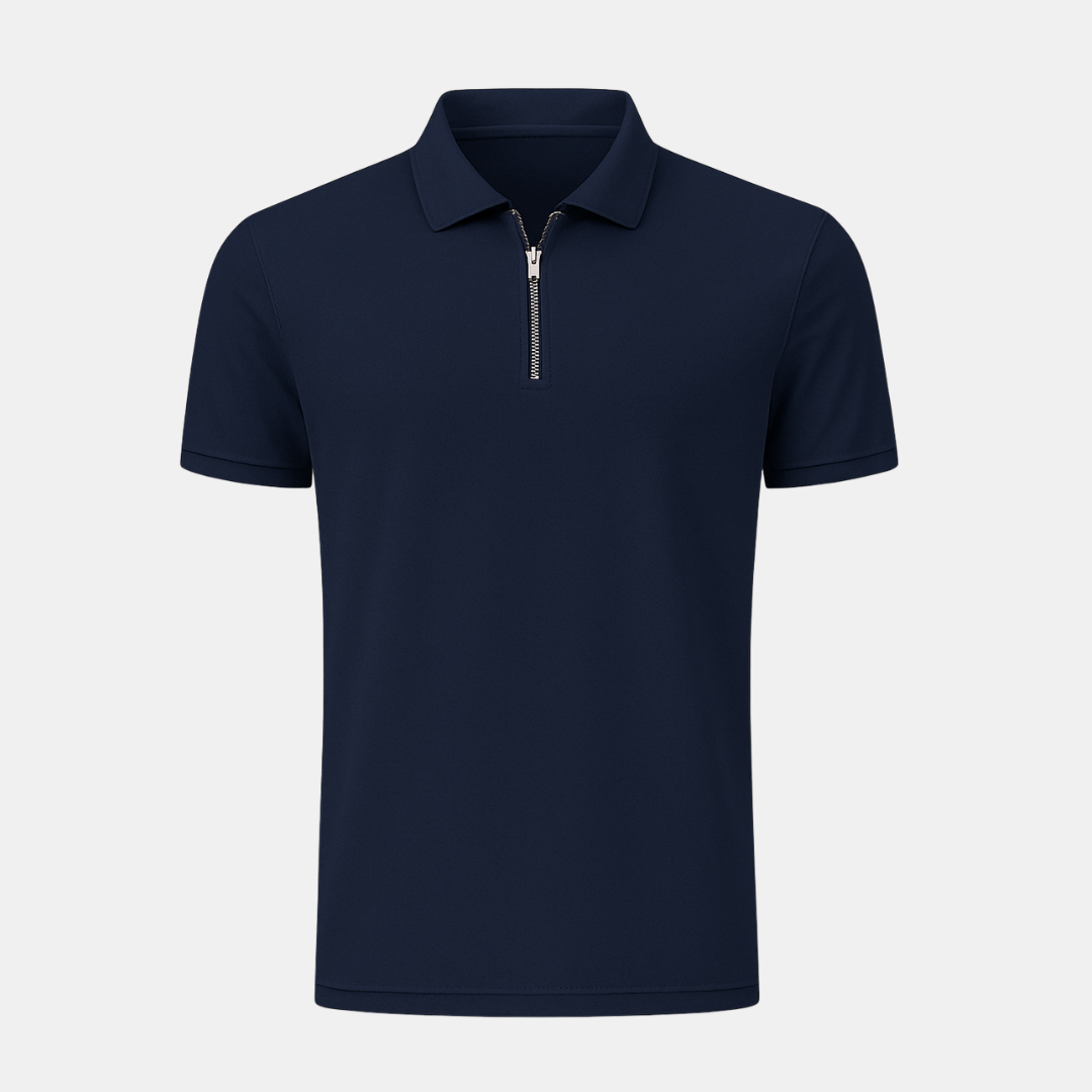 The Liran Half-Zip Polo