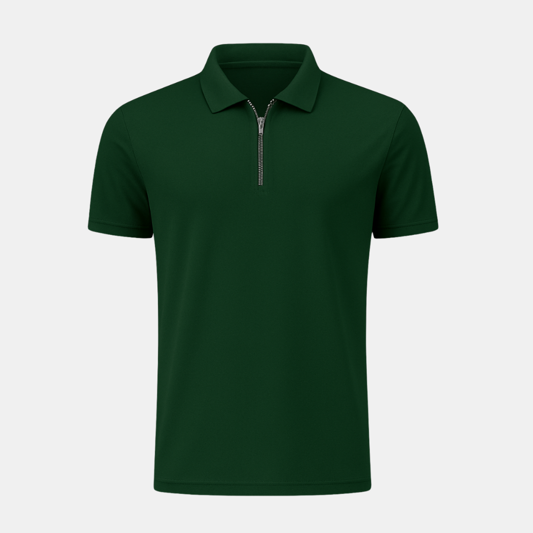 The Liran Half-Zip Polo