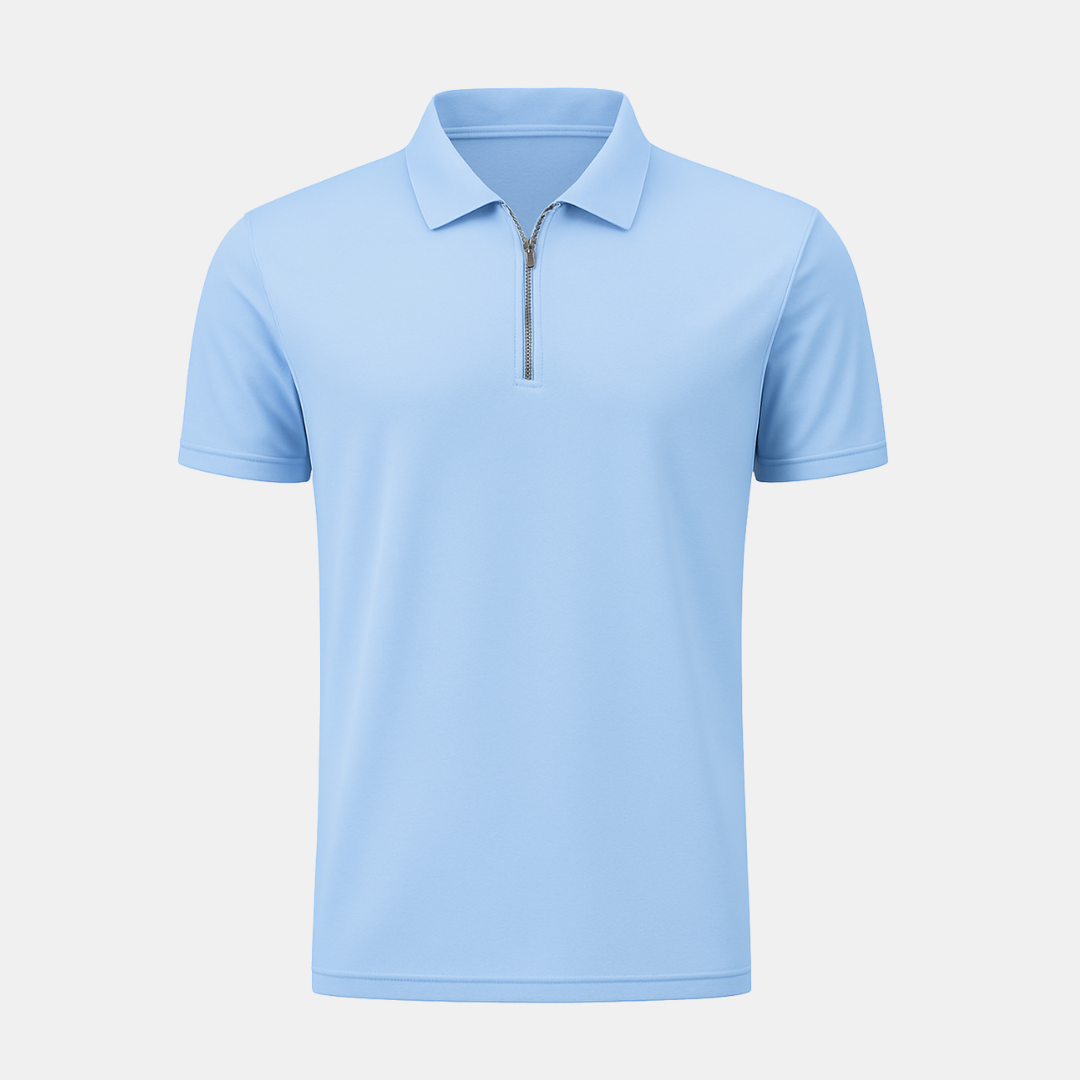 The Liran Half-Zip Polo