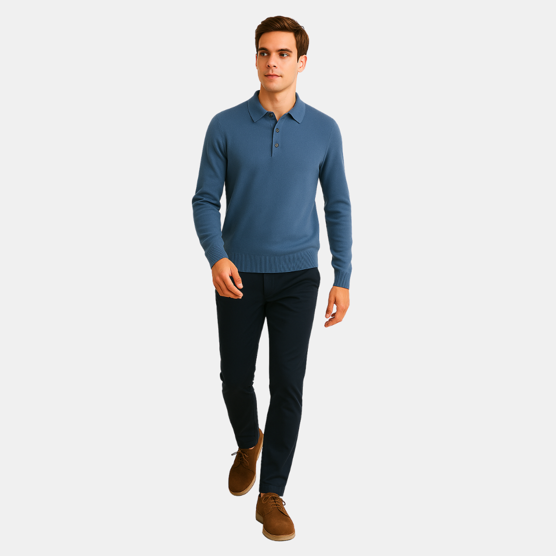 The Marense Classic Polo Sweater