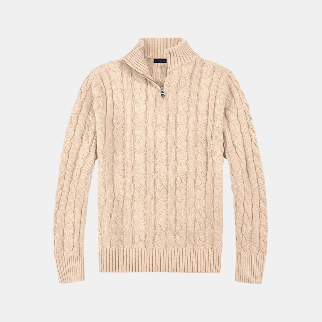 The Meridan Cable Half-Zip