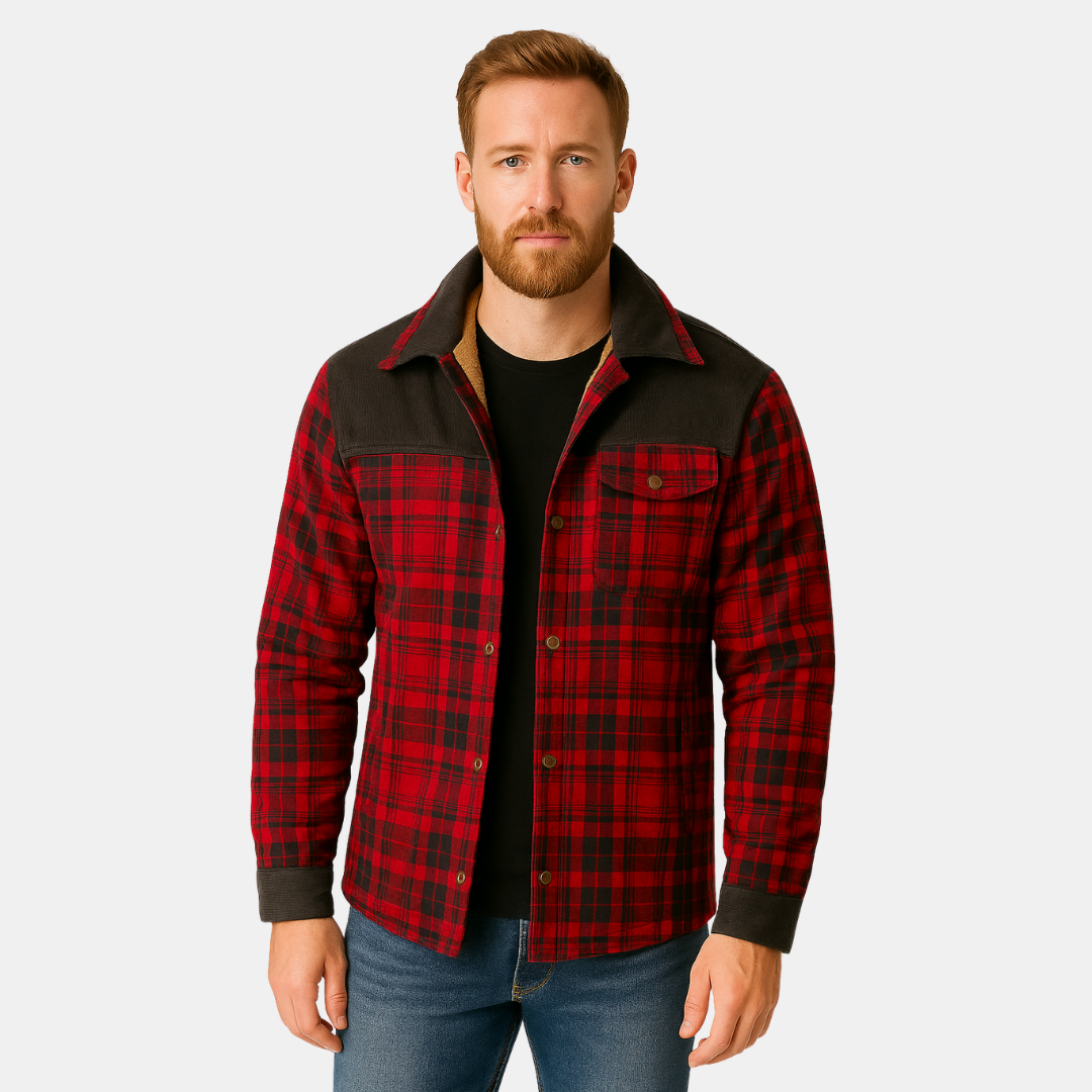 The Merrick Sherpa Check Jacket