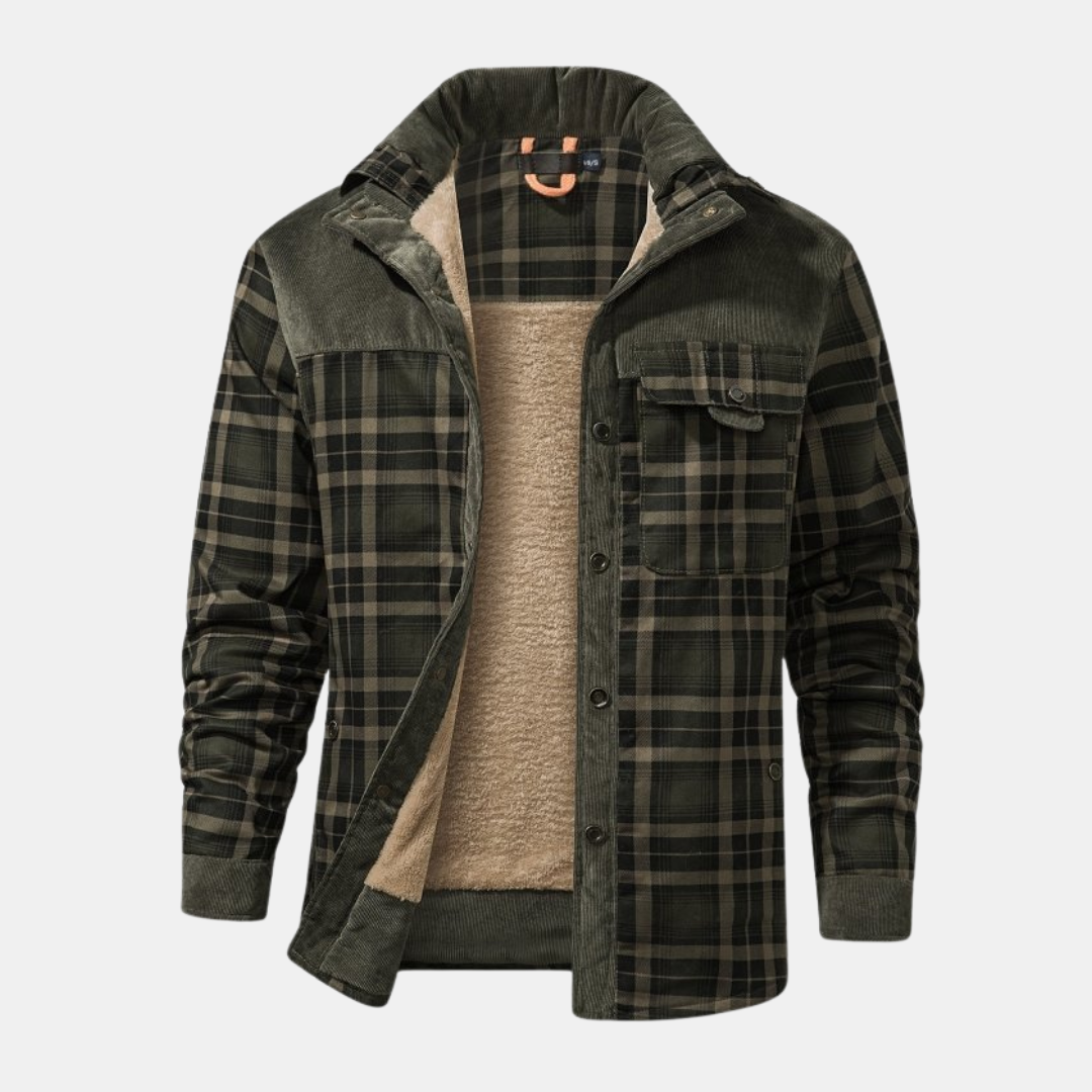 The Merrick Sherpa Check Jacket