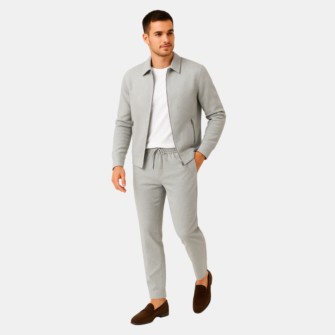 The Merrow Lounge Zip Set