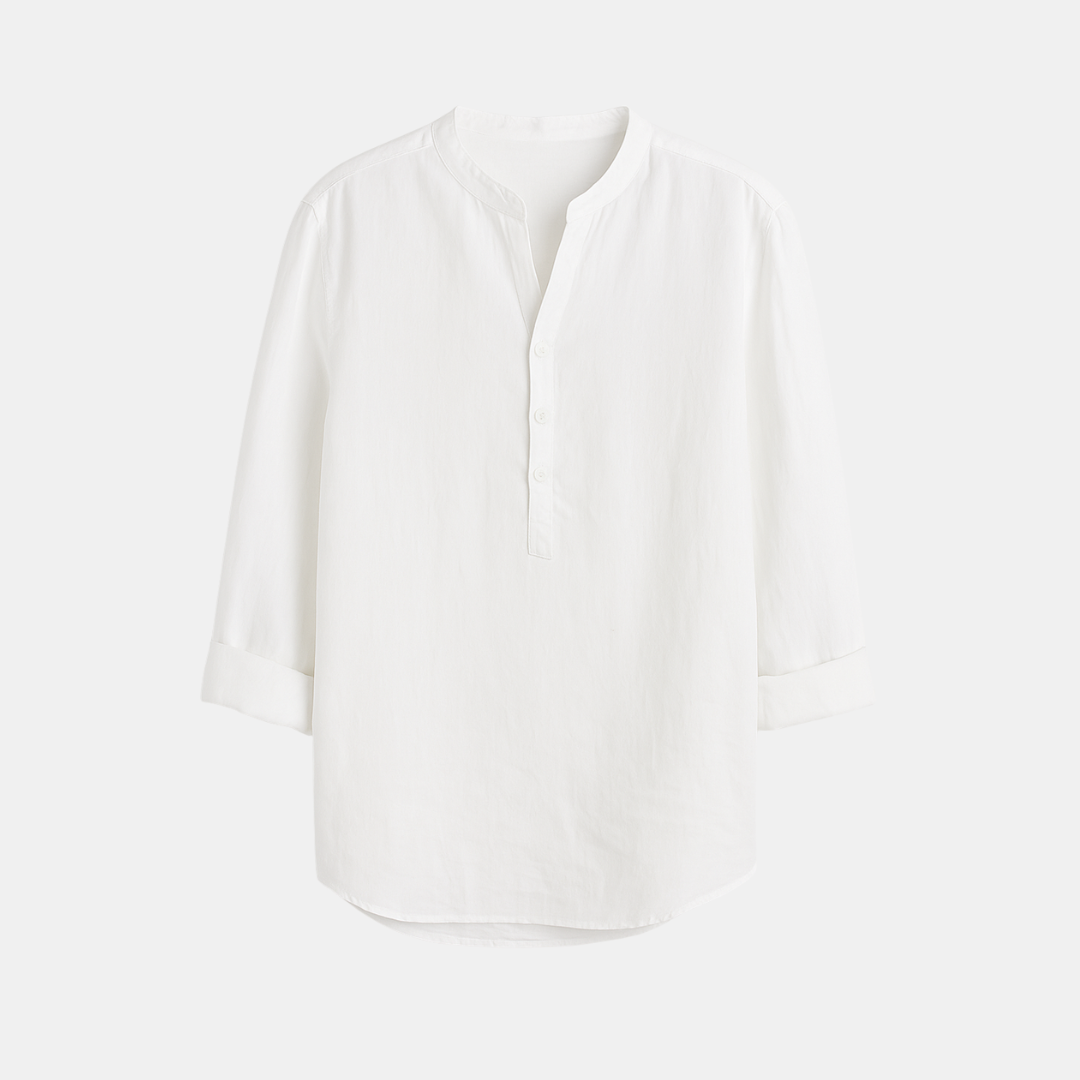 The Navaro Linen Look Shirt