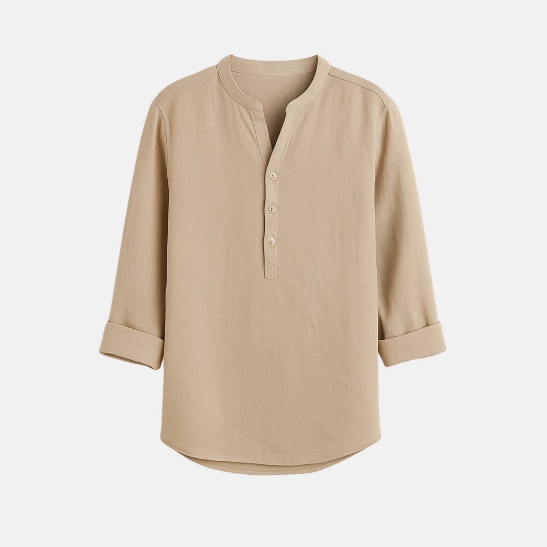 The Navaro Linen Look Shirt