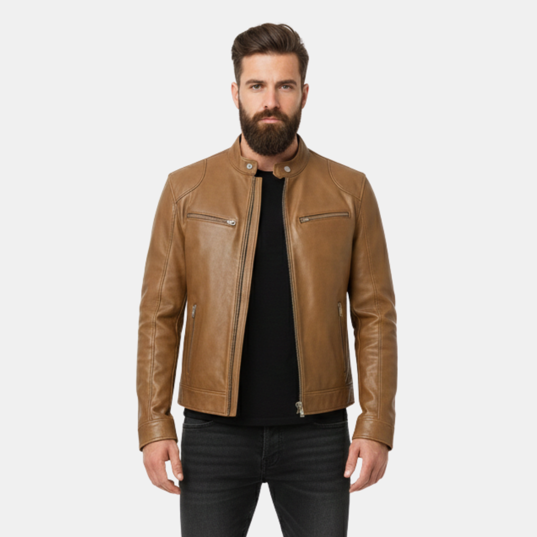 The Ravel Leather Look Jacket