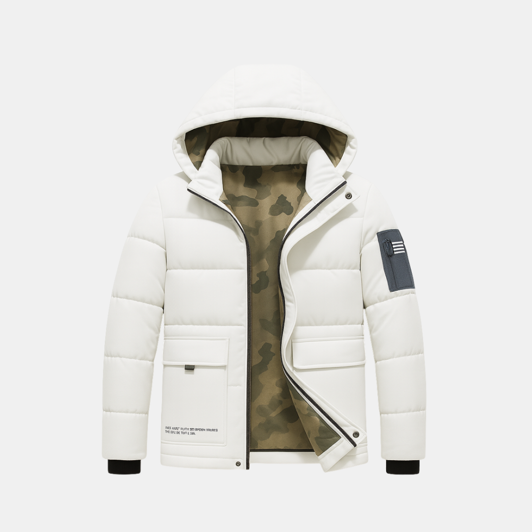 The Rixon Hooded Puffer