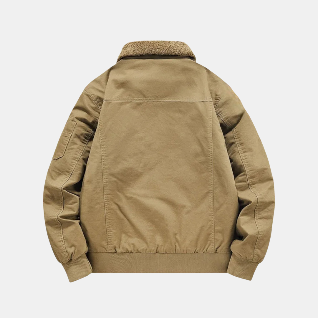 The Rowan Teddy Bomber Jacket