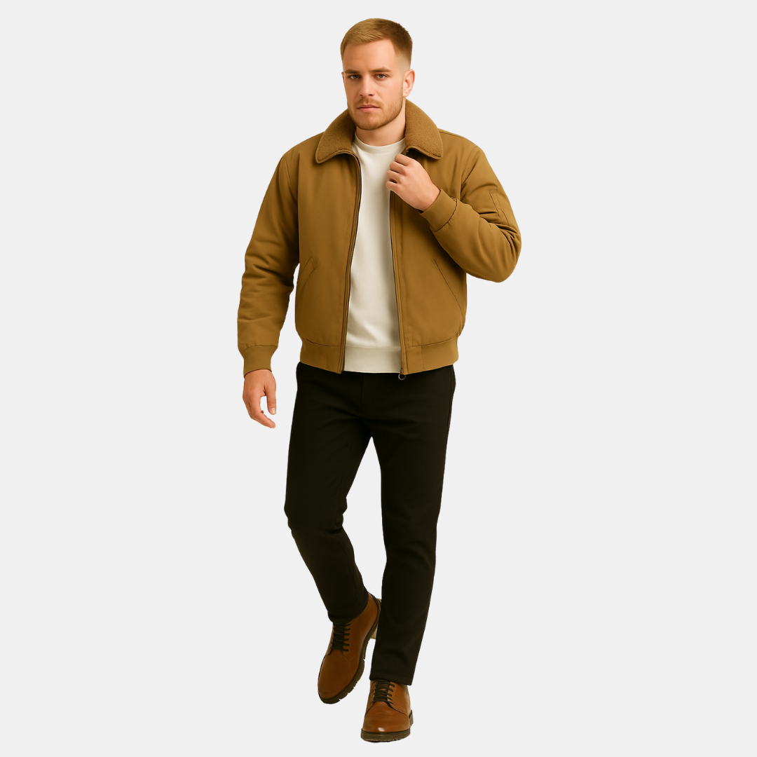 The Rowan Teddy Bomber Jacket