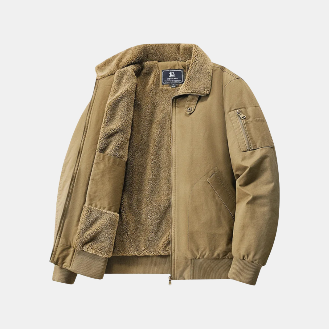 The Rowan Teddy Bomber Jacket