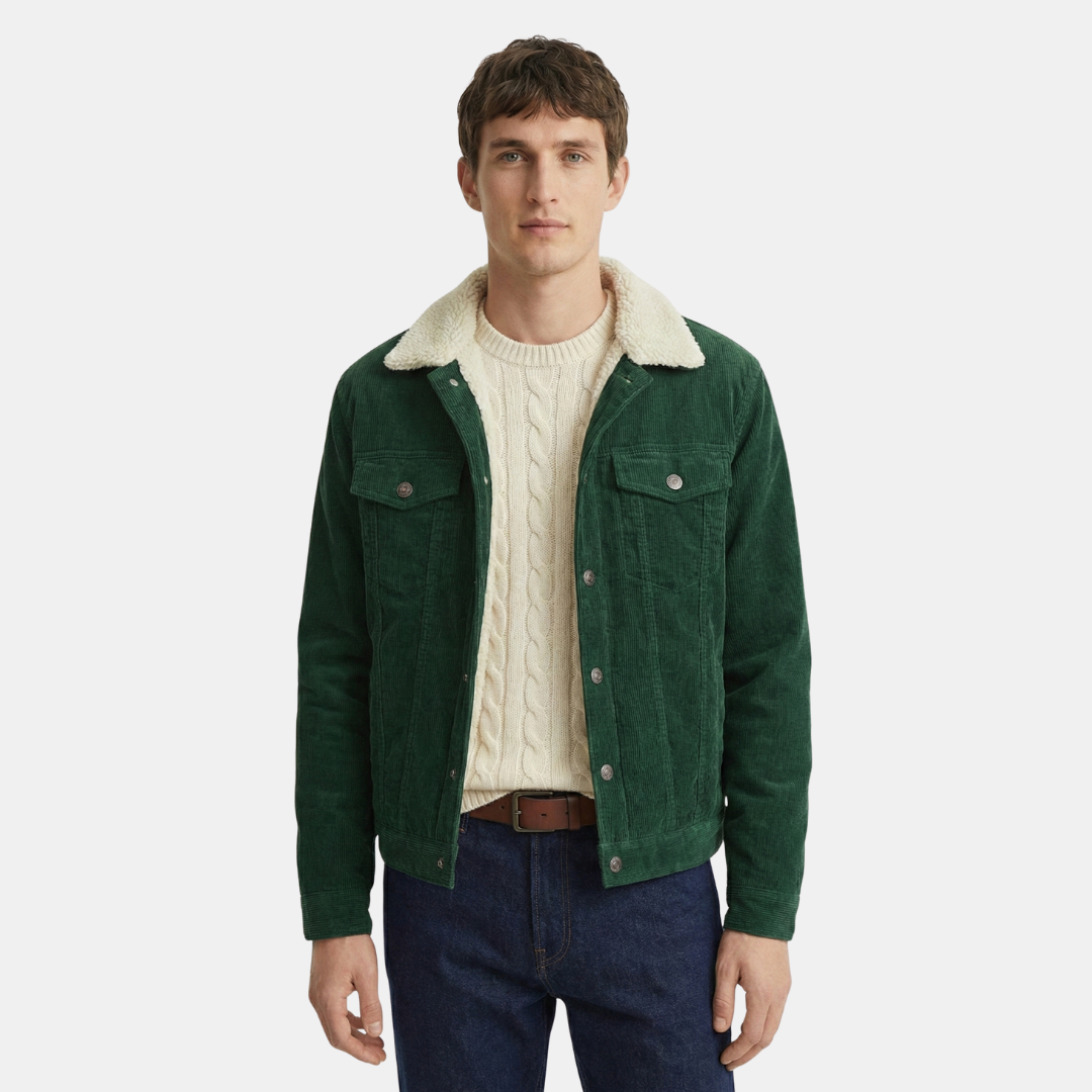 The Valmere Corduroy Lined Jacket