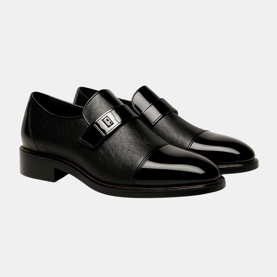 The Vardon Polished Buckle Loafer
