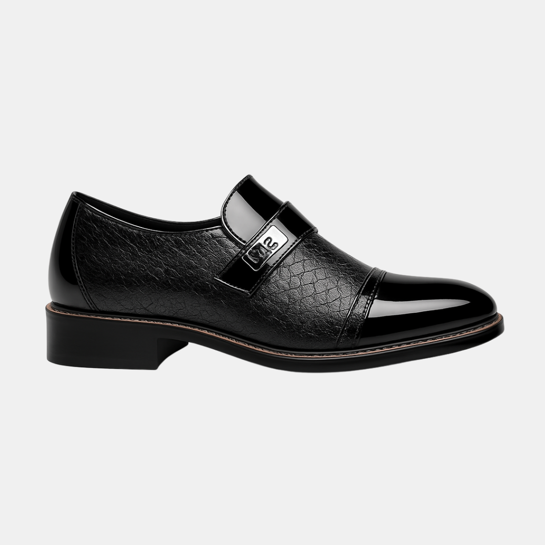 The Vardon Polished Buckle Loafer