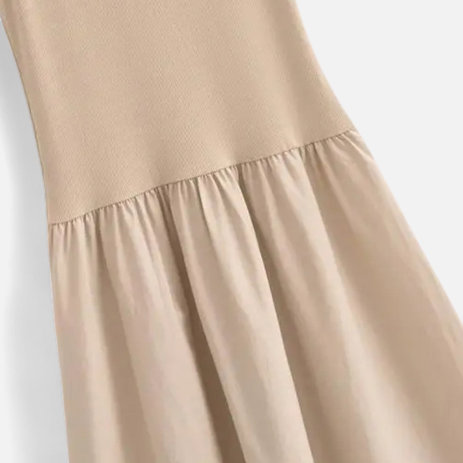 Valeria Dames Maxi Jurk Met Mouwloos Design