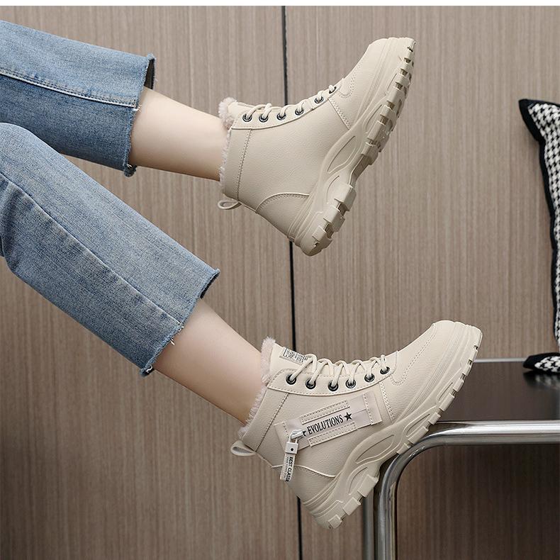 Vera Winter Boots Met Comfortabele Bontvoering