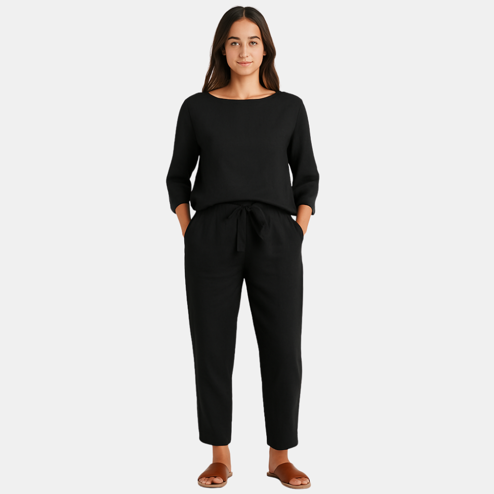 Verona Dames casual twee-delige set met top en broek