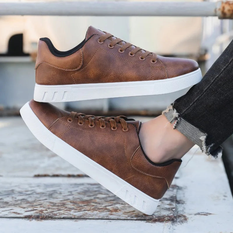 Vinn Casual heren sneakers met witte zool