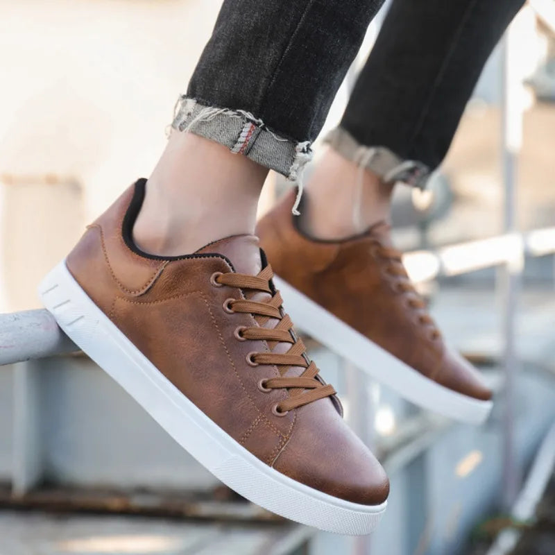 Vinn Casual heren sneakers met witte zool