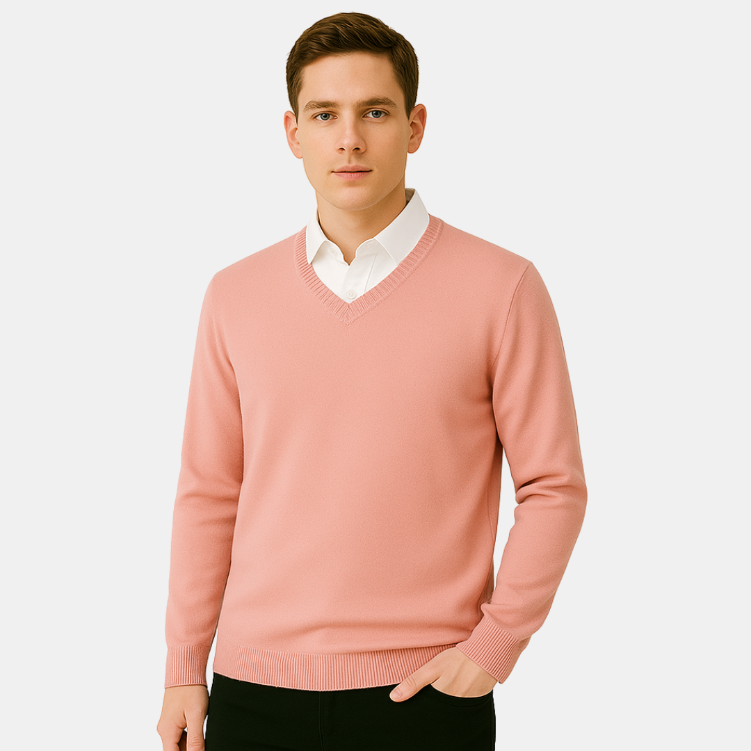 Wesley V hals trui heren klassiek model